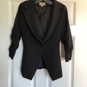 Elizabeth and James Black Blazer